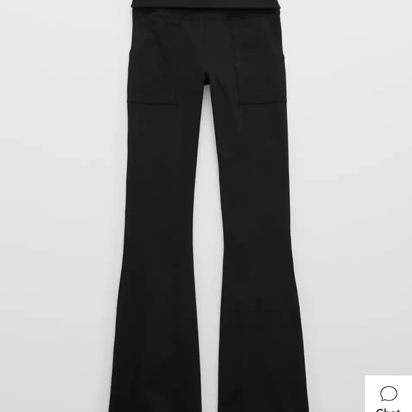 OFFLINE By Aerie The Hugger High Waisted Foldover Flare Legging - Picture 4 of 8